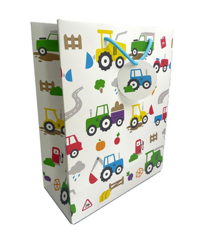 Tractors large gift bag