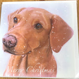 Landrover , sheep , cows , dogs Christmas Cards