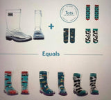 Squelch clear wellingtons