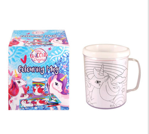 Unicorn girls Colouring Mug