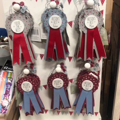 You’re The Best wooden rosettes