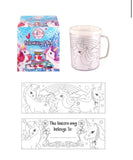 Unicorn girls Colouring Mug