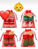 Baby Christmas Sock / Booties