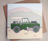 LandRover Design Greeting Cards